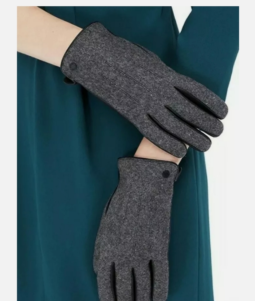 gloves Armani Exchange A/X Size S/xs Wool leather